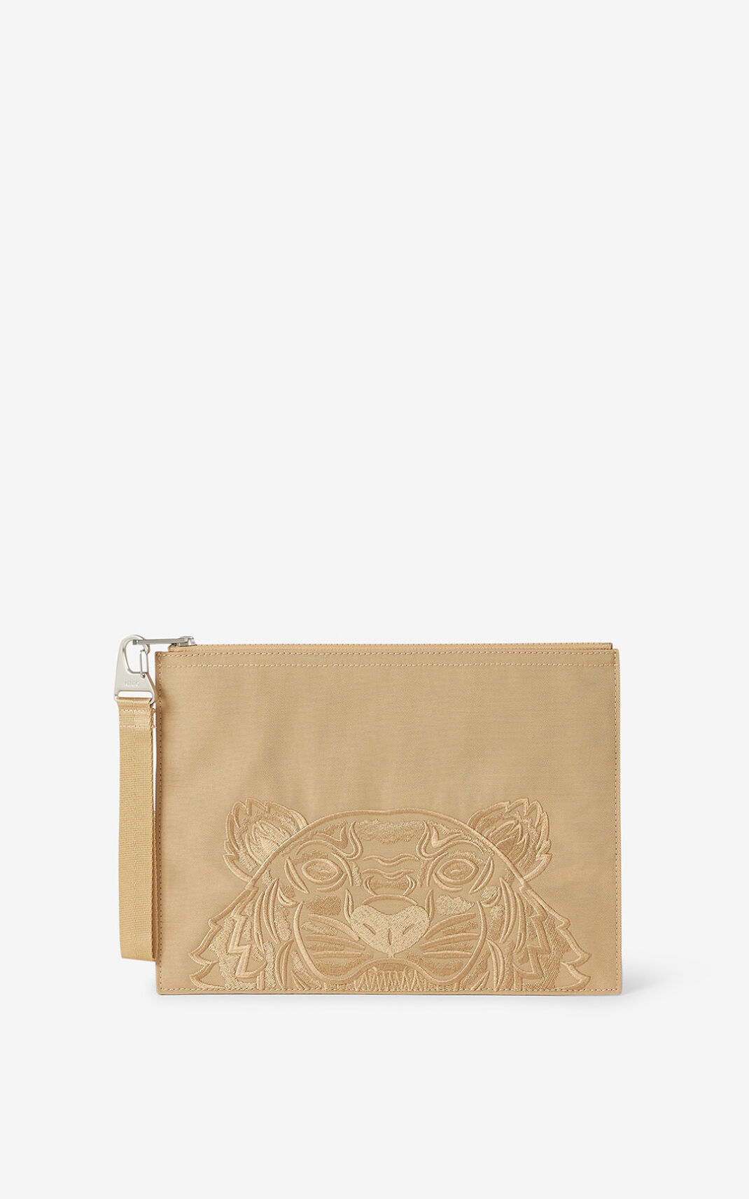 Kenzo Large canvas Kampus 虎 財布 レディース ベージュ - HDOIPV756